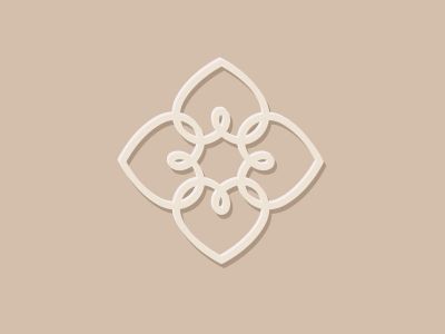 Heart logo design icon, luxury jewelry vector illustration. Expensive floral diamond icon.	