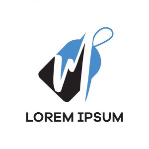 M letter logo design. Letter m in sale/discount tag vector illustration.	