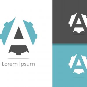 A Logo, A Logo Design, Initial A Logo, Circle A Logo, Real Estate Logo, Letter A Logo,