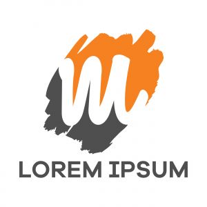 M letter logo design, Letter M in beautiful shape vector illustration	