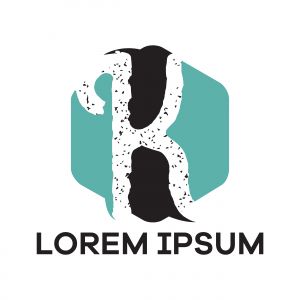 K letter logo design. Letter k in hexagonal shape vector illustration.	