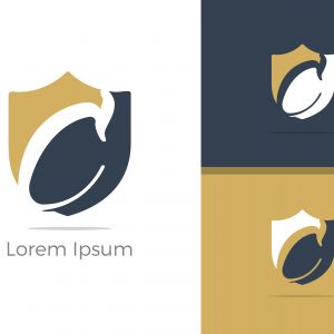 C. C monogram logo. C letter logo design vector illustration template. C logo vector.