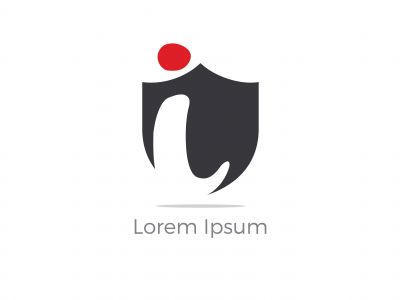 I Letter Logo Design. Letter I Logo Design with Hexagon. I Logo vector, Icon design,