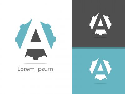 A Logo, A Logo Design, Initial A Logo, Circle A Logo, Real Estate Logo, Letter A Logo,