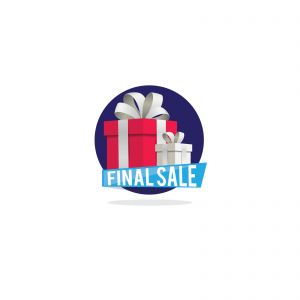 Mega Sale vector design. Christmas sale illustration, gift boxes for discount offer vector design.	