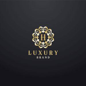 Luxury letter H monogram vector logo design. mandala and elegant logo. Letter H in floral and flower style circle,