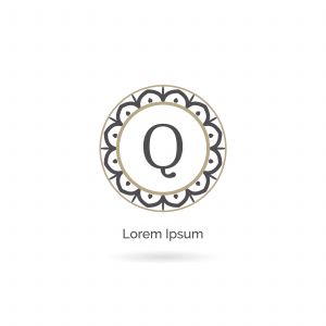 Cosmetic and Beauty brand letter Q logo design. Luxury Q letter vector monogram.	