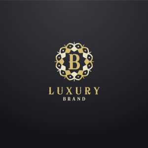 Luxury letter B monogram vector logo design. mandala and ornamental illustration. Cosmetics and beauty products icon.