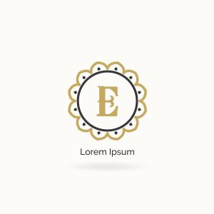 Golden J letter logo design. Luxury letter j monogram. Cosmetics and beauty product mandala illustration.	