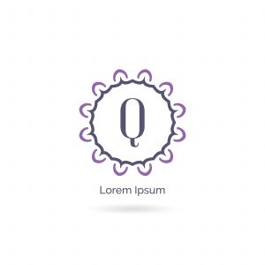 Cosmetic and Beauty brand letter Q logo design. Luxury Q letter vector monogram.	