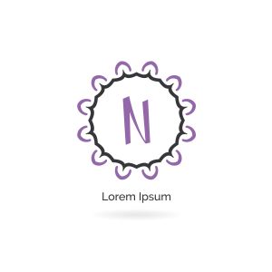 Cosmetic N letter logo design. Luxury hotel letter n vector monogram. high fashion brand icon.	