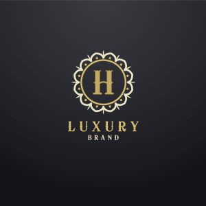 Luxury letter H monogram vector logo design. mandala and elegant logo. Letter H in floral and flower style circle,