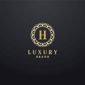 Luxury letter H monogram vector logo design. mandala and elegant logo. Letter H in floral and flower style circle,