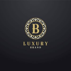 Luxury letter B monogram vector logo design. mandala and ornamental illustration. Cosmetics and beauty products icon.