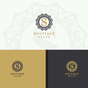 Luxury letter S monogram vector logo design. mandala and ornamental illustration. Cosmetics and beauty products icon.