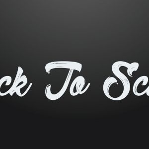 Back to school message with pencil schoolbag school-bus and leaves