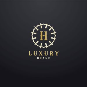 Luxury letter H monogram vector logo design. mandala and elegant logo. Letter H in floral and flower style circle,	