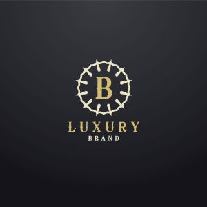 Luxury letter B monogram vector logo design. mandala and ornamental illustration. Cosmetics and beauty products icon.