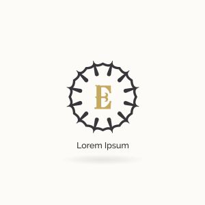 Golden J letter logo design. Luxury letter j monogram. Cosmetics and beauty product mandala illustration.	