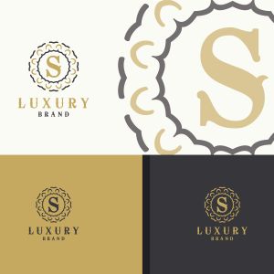 Luxury letter S monogram vector logo design. mandala and ornamental illustration. Cosmetics and beauty products icon.
