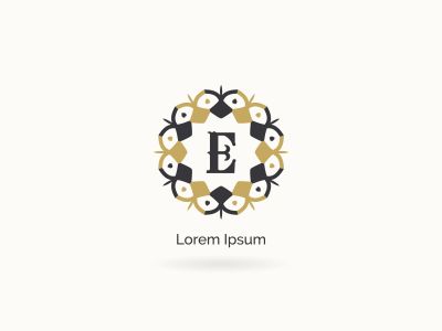 Golden J letter logo design. Luxury letter j monogram. Cosmetics and beauty product mandala illustration.	