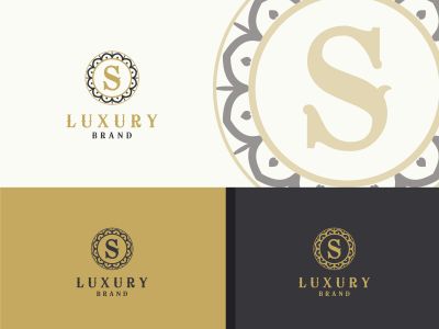 Luxury letter S monogram vector logo design. mandala and ornamental illustration. Cosmetics and beauty products icon.