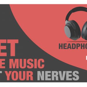 Headphone illustration Banner
