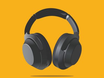 Headphone illustration