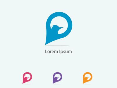 bird,dove vector logo design	