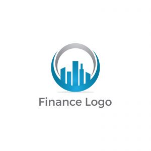 Building vector logo design, construction company skyline city icon.	