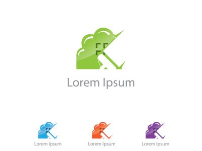 Lady in mop vector logo design, house cleaner, maid logo design illustration.