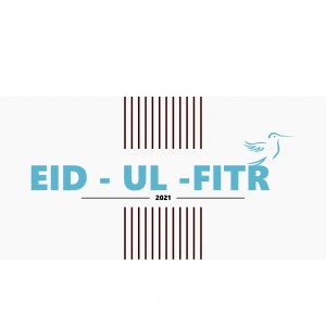 Eid ul fitr ,Mubarak ,Poster, Flyer, Brochure, Design photography on orange background.