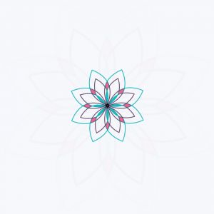 flower design vector for spa boutique beauty salon cosmetician shop yoga class luxury hotel and resort