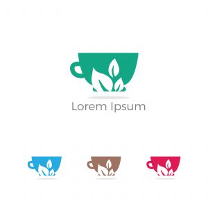 Low poly Restaurant Logo, food lover, healthy and organic Food Industry, takeaway vector icon, spoons in Home baking. herbal food heart illustration.