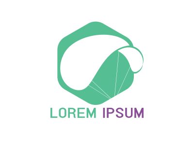 Parachute logo design. Delivery air balloon symbol. Business corporate vector icon.	