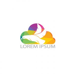 Eagle with shield logo design. Creative and modern eagle bird logo vector.