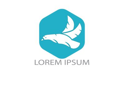 Eagle bird Logo abstract design. Flying Soaring Falcon Logotype concept icon.	