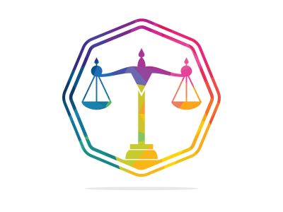 Law and Attorney Logo Design. Law firm and office vector logo design.	