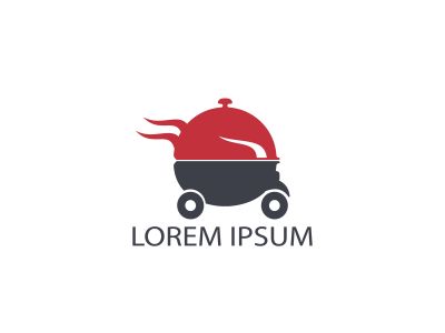 Food delivery logo design. Fast delivery service sign. Delivery logo online food ordering restaurant.	