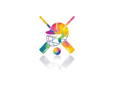 Cricket Team vector logo design. Cricket championship logo. modern sport emblem. vector illustration.	