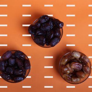 Ramadan Mubarak ,Poster, Flyer, Brochure, Design photography on orange background.