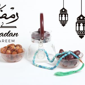 Ramadan Mubarak ,Poster, Flyer, Brochure, Design photography on white background.