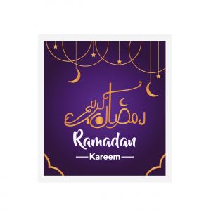 Ramadan Mubarak ,Poster, Flyer, Brochure, Design photography on orange background.