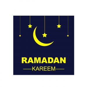 Ramadan Mubarak ,Poster, Flyer, Brochure, Design photography on orange background.