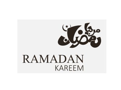 Ramadan Mubarak ,Poster, Flyer, Brochure, Design photography on orange background.