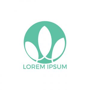 Spa logo lotus wellness salon and business spa logo. Business spa logo massage healthy design template concept.	