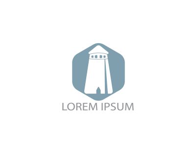 Castle vector logo design. Castle Tower logo Template Vector.	