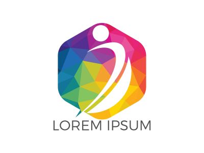 Therapeutic and Holistic health center logo design. Human health and medical center logo design template.	