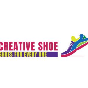 Man shoes logo design template vector image.